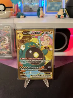 Pokemon TCG Ionos Bellibolt EX Gold Hyper Rare Card 188/159 Journey Together - Image 1