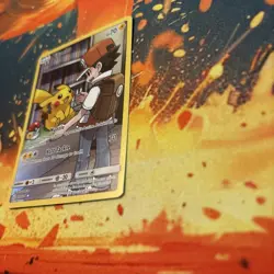 Pokemon Pikachu TCG Sun & Moon Cosmic Eclipse Card 241/236 Secret RareHolo LP/NM - Image 3