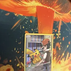 Pokemon Pikachu TCG Sun & Moon Cosmic Eclipse Card 241/236 Secret RareHolo LP/NM - Image 5