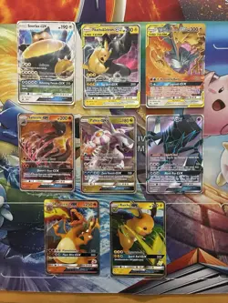 Pokemon Card Lot Full Art Alt Art Fire Snorlax Palkia Tag Team Pikachu Moltres - Image 1