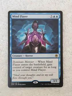 MTG Mind Flayer #63 Adventures in the Forgotten Realms Card Rare NM - Image 2