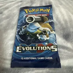 Pokemon TCG: XY Evolutions Booster Pack - 10 Cards - Factory Sealed BLASTOISE - Image 1