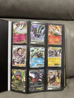 Pokemon cards in the album are all shiny 360 Cards Holo & reverse Foil - Image 1