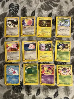 Pokemon E Reader Skyridge Expedition Base Set Lot 23 Cards MP Lot 2002 set! - Image 1