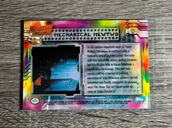 1999 Pokemon Topps Card #6 Mechanical Mewtwo Movie Scene Armor Team Rocket - Image 2