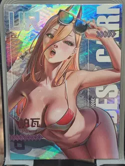 Goddess Carnival 2 Card Goddess Story Anime Waifu Holo UR Power Chainsaw Man - Image 1