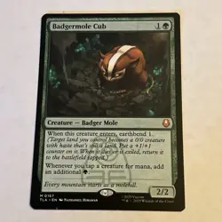 Badgermole Cub ~ NM ~ MTG: Avatar TLA 0167 ~ MTG - Image 1