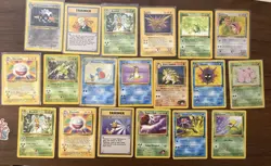 DMG Lot of Vintage Pokemon Cards Rares, 1st Edition. Base, Gym, Fossil, DAMAGED - Image 1