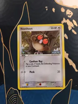 Hoothoot 59/115 Unseen Forces Reverse Holo Pokemon Trading Card Game - Image 1