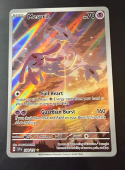 Mesprit 204/191 Pokemon TCG SV Surging Sparks Illustration Rare Card NM - Image 3