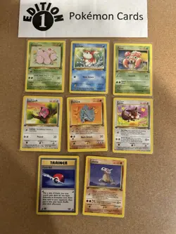 Jungle 1st Edition Pokemon Card Lot Vintage WOTC - Image 1