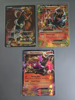 Houndoom Lot 3 Cards XY BREAKTHROUGH 21/162, 22/162, 153/162 NM POKEMON - Image 1