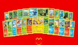2021 McDonald’s Pokemon 25th Anniversary Holographic Complete Master Set 50 Card - Image 1