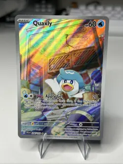 Quaxly 206/193 Sv02: Paldea Evolved Holo Card Mint/Near Mint Condition - Image 1