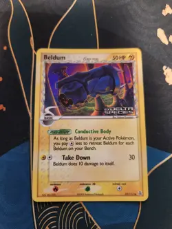Beldum 59/113 Delta Species Stamped Reverse Holo Pokemon Trading Card Game - Image 1