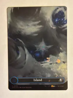 Island (Borderless Galaxy FOIL) Edge of Eternities - MTG - Image 1
