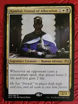 MTG Kambal, Consul of Allocation x1 LP/NM ~Kaladesh (Magic)*Free Shipping* - Image 1