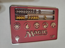 ULTRA PRO MTG ABACUS LIFE COUNTER RED METAL RARE FREE SHIPPING - Image 1