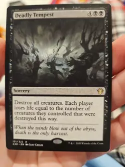 MTG C20 Deadly Tempest PACK FRESH Commander 2020 131/322 Regular Rare Free Ship - Image 1