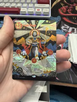 Urza's Saga Halo Foil NM SLC Secret Lair Countdown Kit Encyclopedia MTG - Image 1