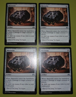 Meteorite x4 Magic Origins 4x Playset Magic the Gathering MTG - Image 1