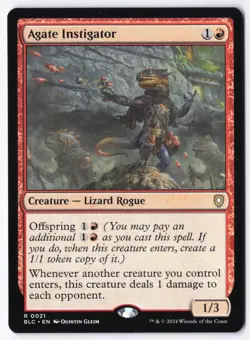 Agate Instigator R Commander: Bloomburrow 21 NM - Image 1