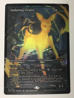 Enduring Vitality (Showcase) Duskmourn: House of Horror Foil - Image 1