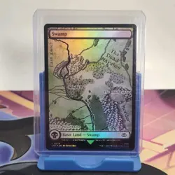 Swamp #276 Magic The Gathering Lord of the Rings Holofoil MTG LOTR - Image 3