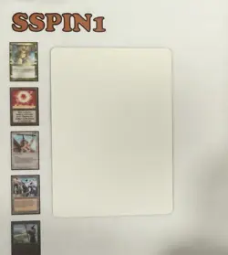 MTG Artist Proof Signed Barktooth Warbeard Legends - Image 2