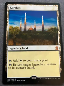 MTG Karakas {Eternal Masters} - NM - Image 1