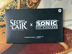MTG Magic the Gathering Secret Lair Drop Sealed Foil Sonic FRIENDS AND FOES - Image 1