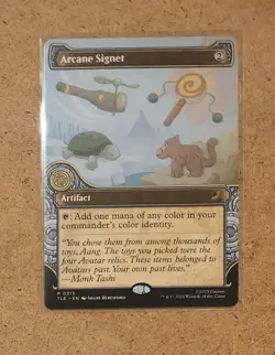 MtG TCG: Avatar TLE, Arcane Signet (Showcase) #0315 Promo - Image 1