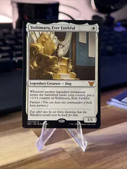 Yoshimaru, Ever Faithful Commander: Kamigawa: Neon Dynasty Regular - Image 1