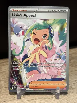 Lisia's Appeal SIR | Pokemon TCG | SV08: Surging Sparks 246/191 | NM Condition - Image 1