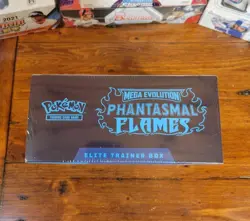Pokemon Mega Evolution Phantasmal Flames ETB Sealed Pokemon Elite Trainer Box 🔥 - Image 4