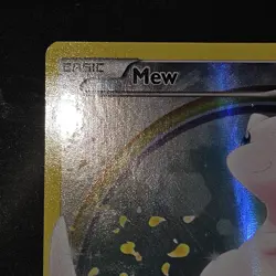 NM-MT Mew Black Star Promo XY110 Full Art Holo Pokemon X&Y Mythical Collection - Image 2