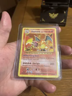 Charizard 11/108 HEAVY HOLO BLEED Error Pokemon XY Evolutions NM - Image 2