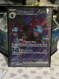 Hydreigon EX Black Bolt White Flare Full Art Rare Holo 161/086 Pokemon TCG - Image 1