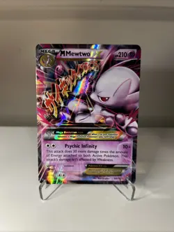 M Mewtwo EX 64/162 - XY BreakThrough Ultra Rare Holo Pokemon TCG - Image 1