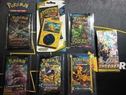 Vintage XY Ancient Origins Evolutions Sun & Moon Unbroken Bonds Pokemon Pack Lot - Image 1