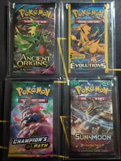 Vintage XY Ancient Origins Evolutions Sun & Moon Unbroken Bonds Pokemon Pack Lot - Image 3