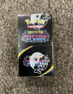 Pokemon TCG Phantasmal Flames Half Booster Box SEALED - BRAND NEW - IN HAND - Image 1