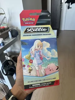 Pokemon TCG Lillie Premium Tournament Collection Box Sealed New - Image 1