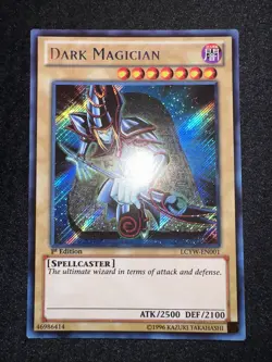 ?? YuGiOh! DARK MAGICIAN • SECRET RARE • LCYW-EN001 • 1st EDITION • NM ?? - Image 5