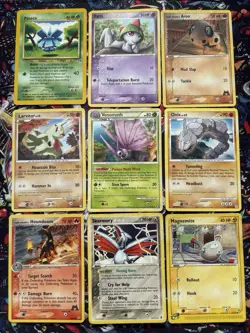 Collection Lot 9 Pokemon Card Mixed Team Magma Ex Era Vintage Non Holo Played - Image 1