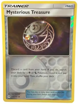 Mysterious Treasure 113/131 Rev Reverse Holo SM Forbidden Light Pokemon NM Card - Image 1