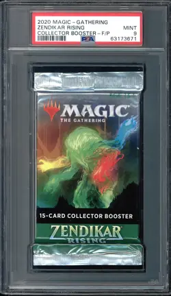 Zendikar Rising Collector Pack English Graded PSA 9 MTG Magic #63173671 - Image 1
