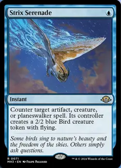 x1 Strix Serenade R MTG Modern Horizons 3 M/NM, English - Image 1