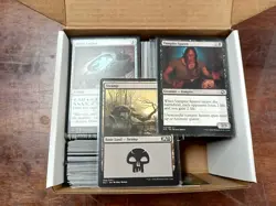 MTG: Bulk commons and uncommons-no repeats-very few red cards - Image 1