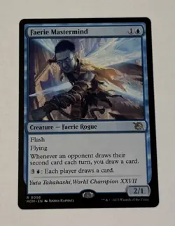 MTG Faerie Mastermind - March of the Machine LP - Image 1